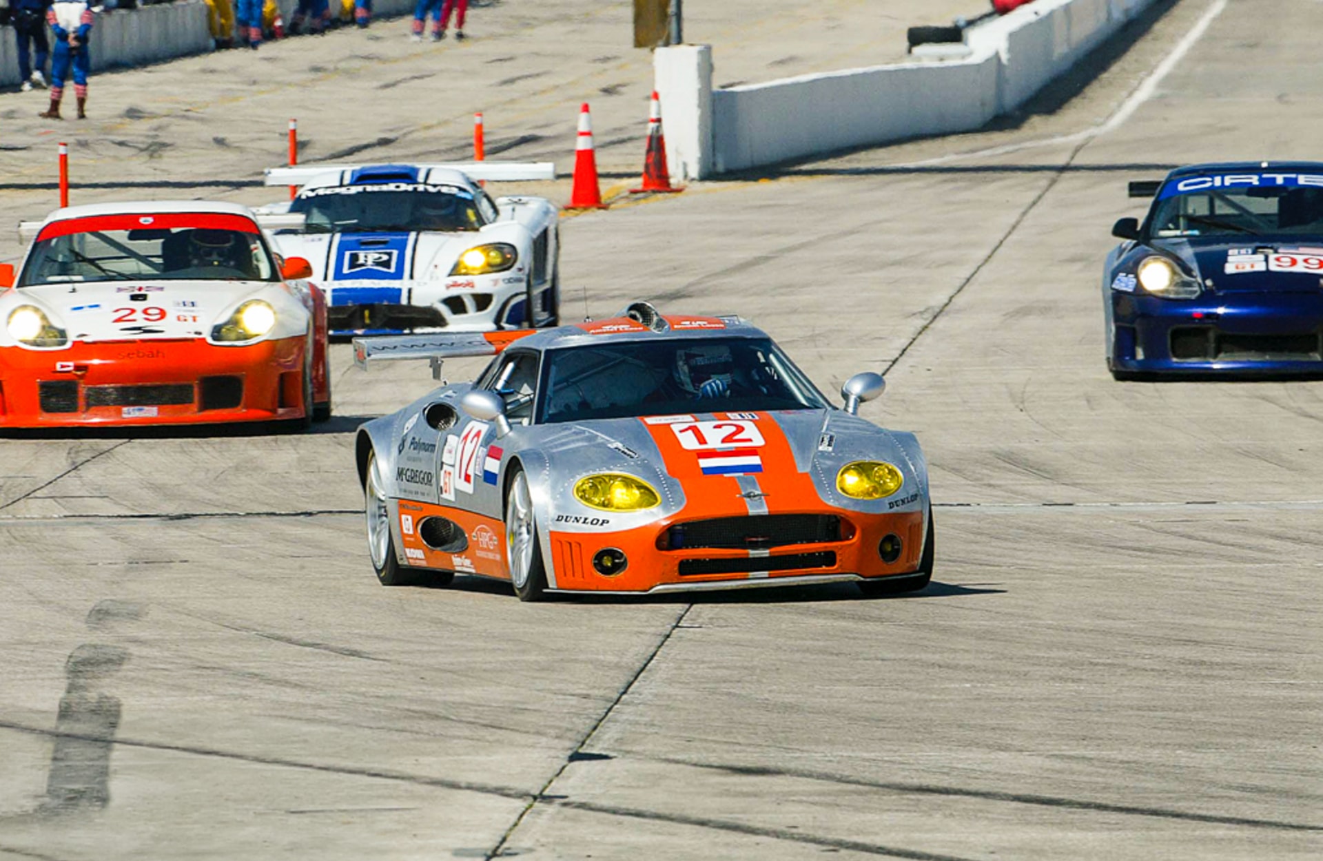 2002 Spyker's maiden race in the 12 Hours of Sebring