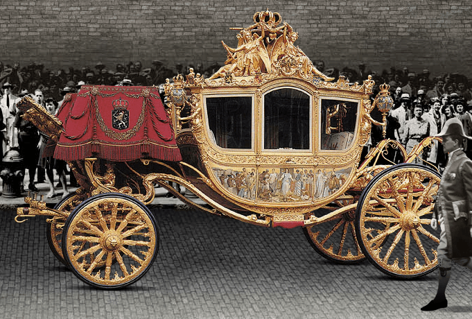 1901 golden couch queen wilhelmina